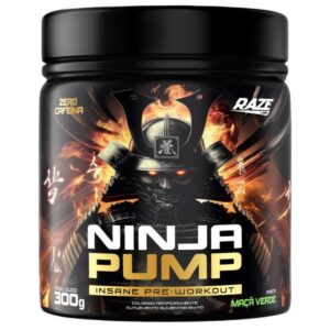 Pré-treino Ninja Pump 300g Zero Cafeína