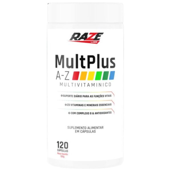 Multivitamínico MultPlus A-Z 120 Cápsulas